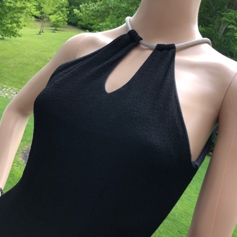 Alchemy New York WOW!! Vintage black maxi dress - Picture 3 of 8